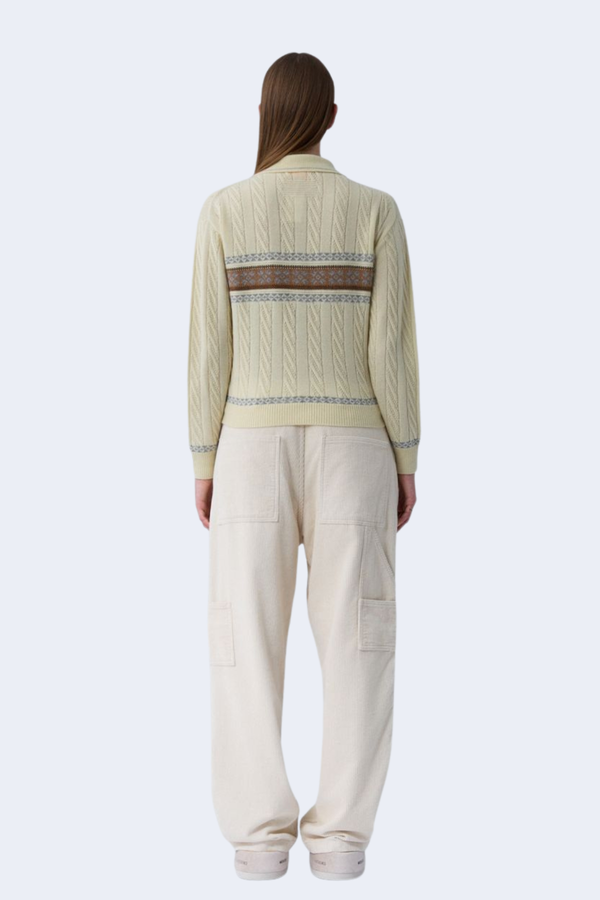 Cable Collegiate Polo in Mist Combo