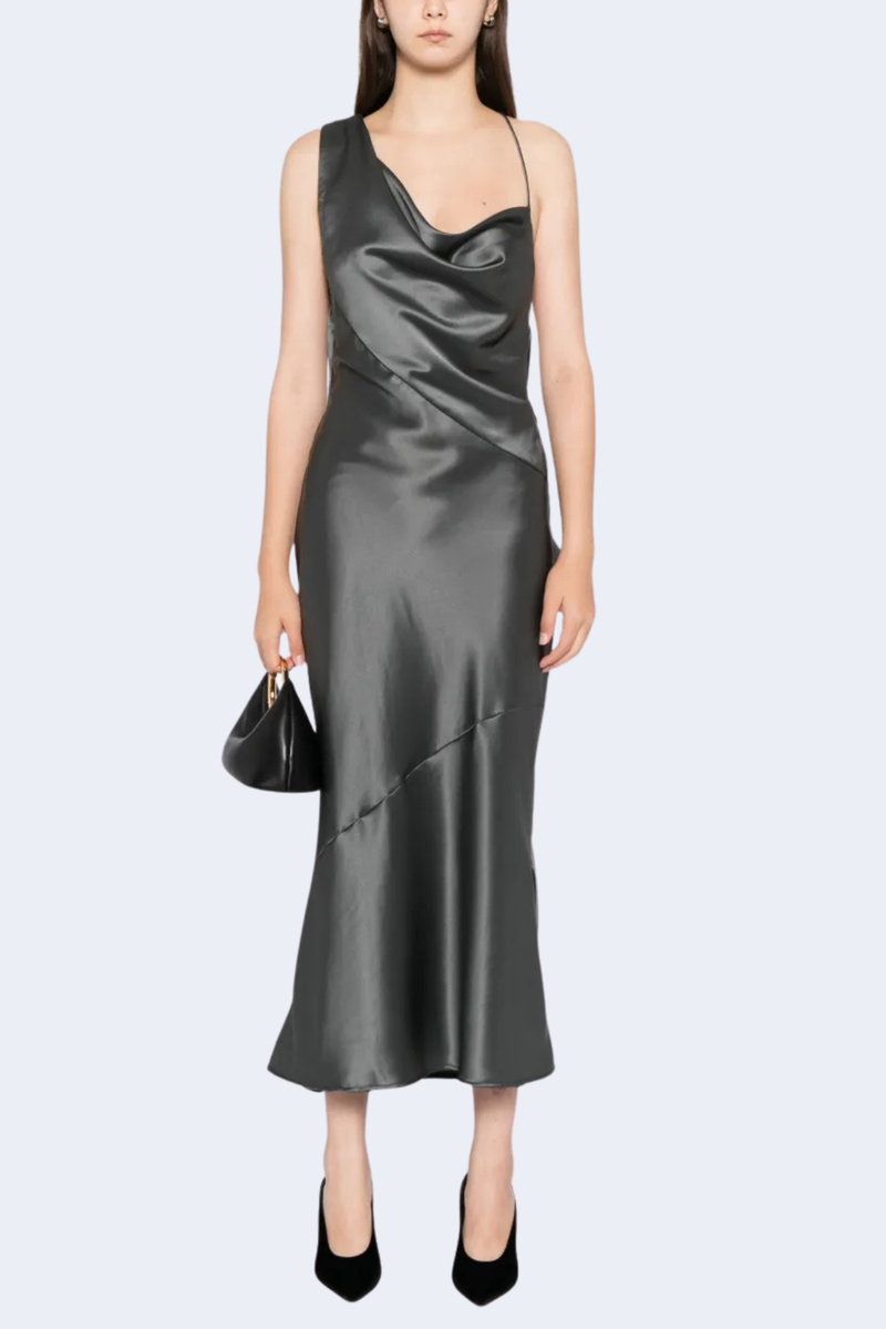 Minka Midi Slip in Slate