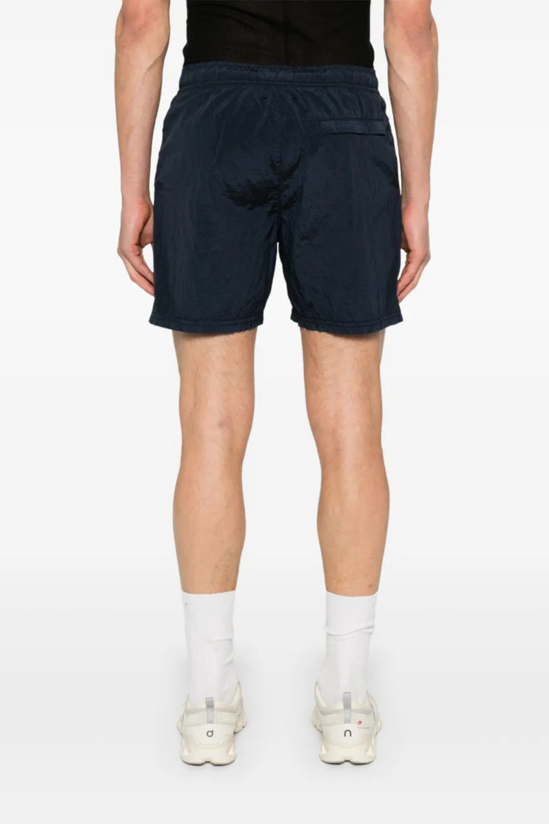 Swim Metal Nylon Shorts in Dark Navy