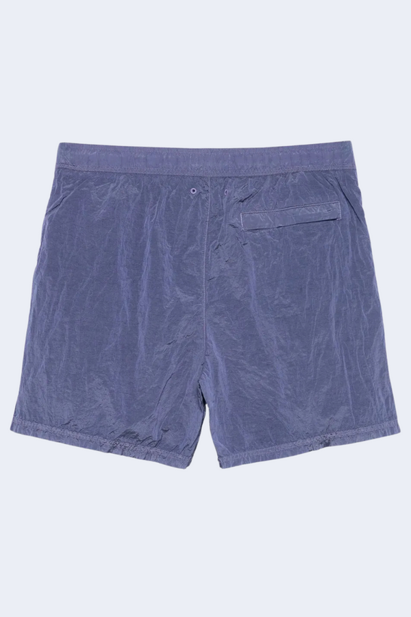 Swim Shorts Metallic Crinkle in Lavender