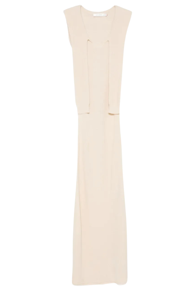 Vao Maxi Dress  in Beige