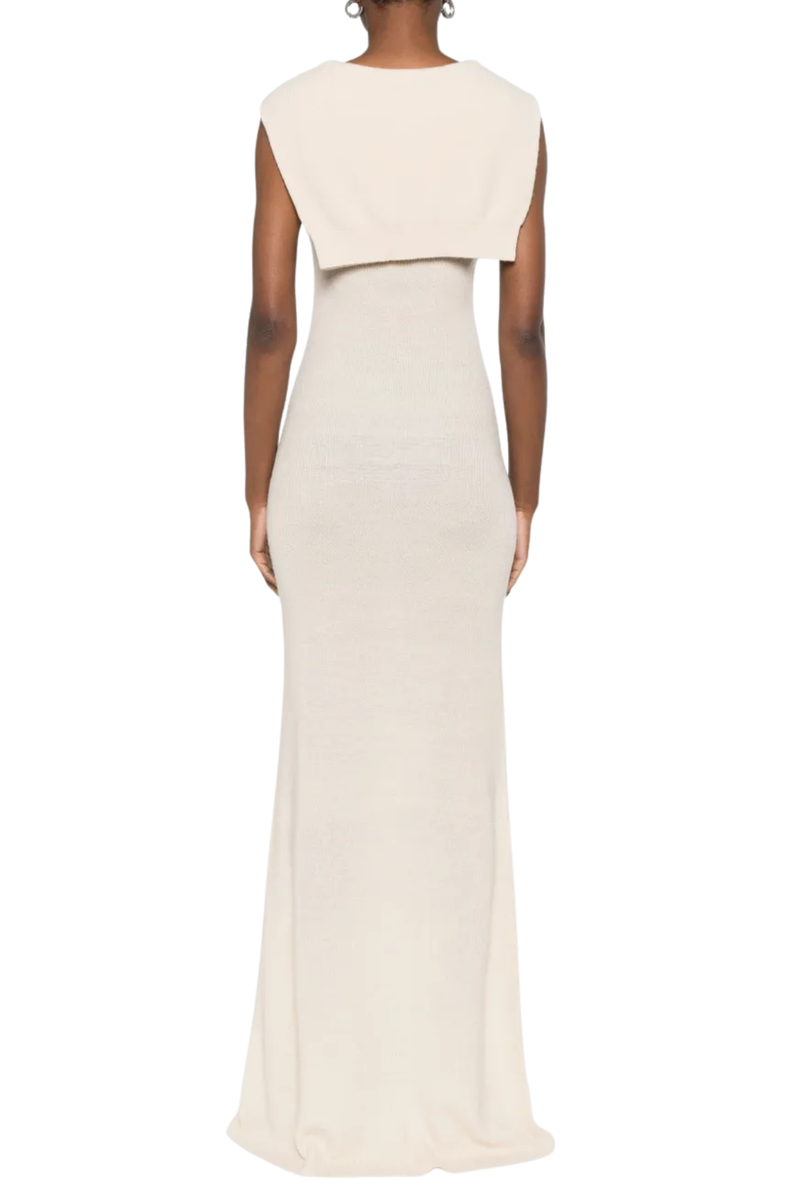 Vao Maxi Dress  in Beige