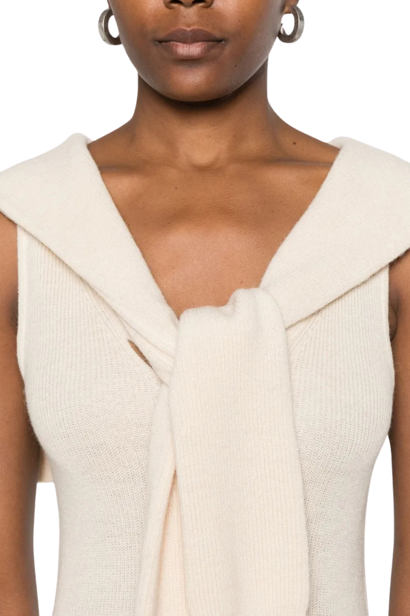 Vao Maxi Dress  in Beige