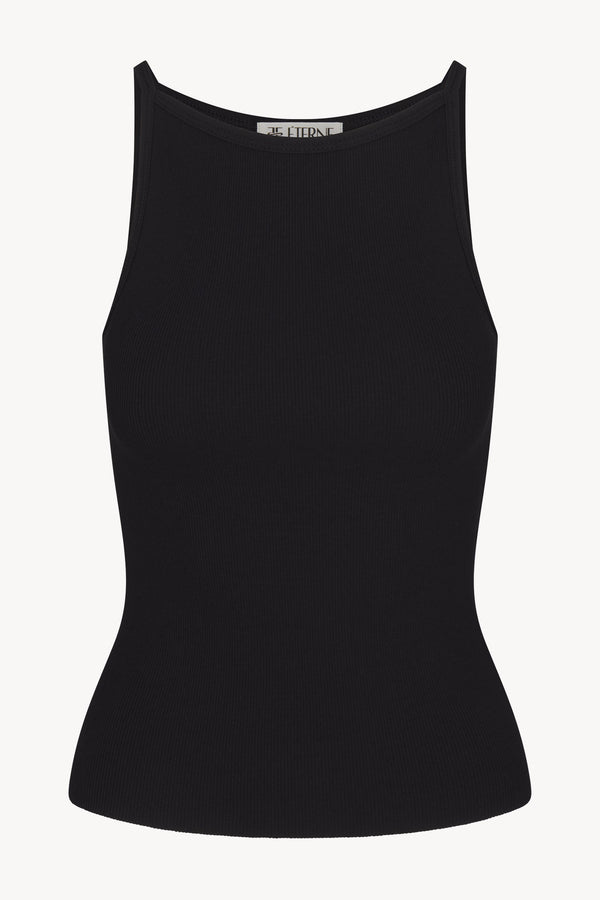 Iris Tank in Black