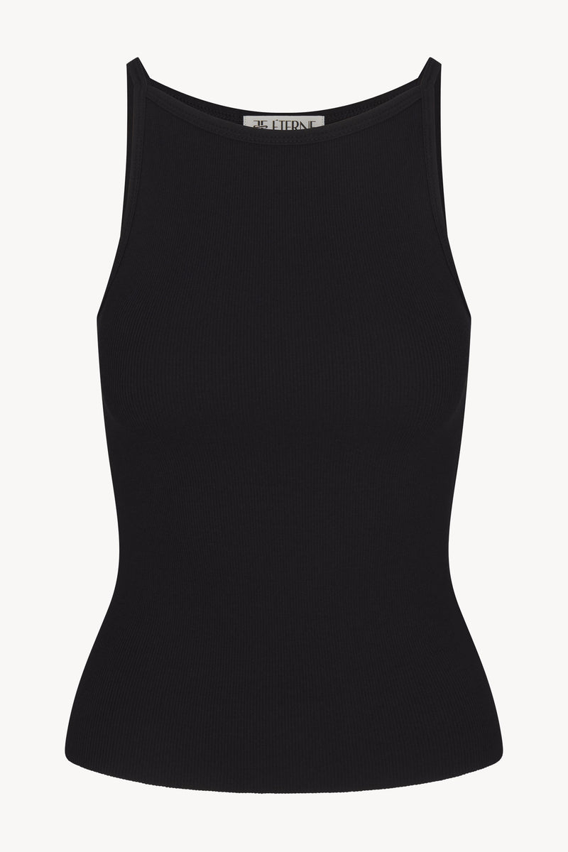 Iris Tank in Black