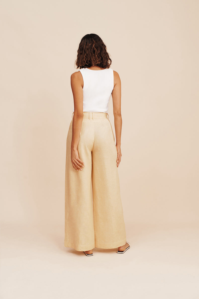 Parker Trouser in Dusty Citron