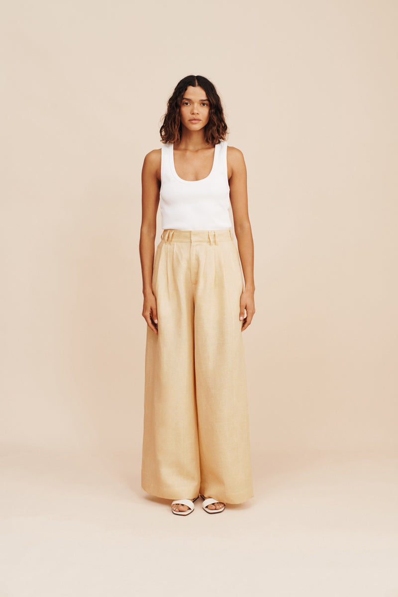Parker Trouser in Dusty Citron