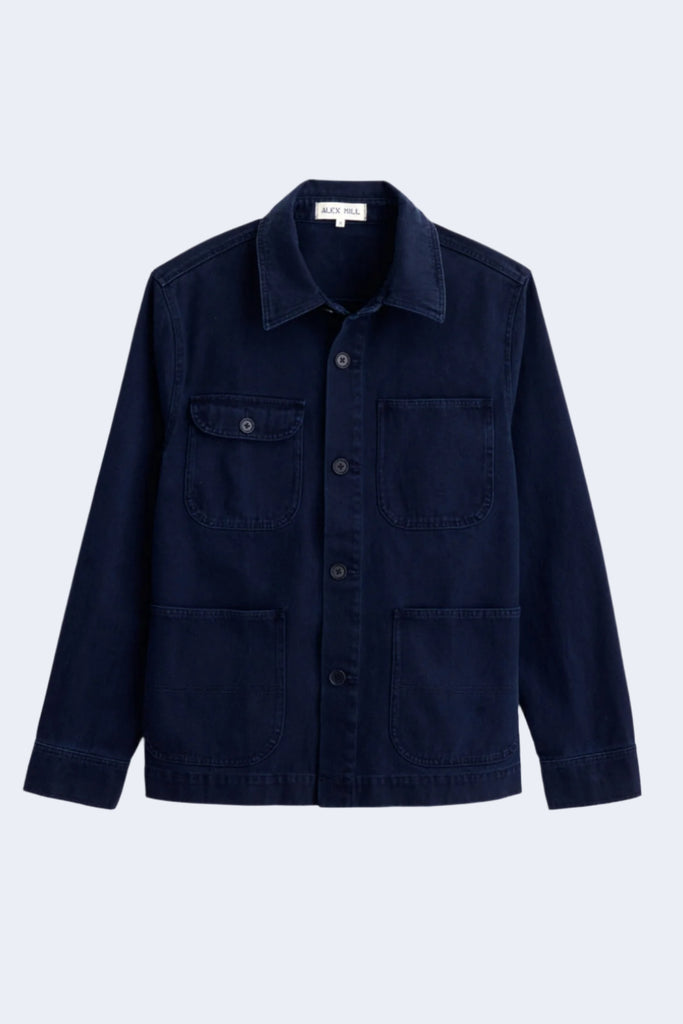 ジャケット・アウター 2011 Stone  dyed work jacket navy 2011 Stone island dyed work jacket navy - メルカリ