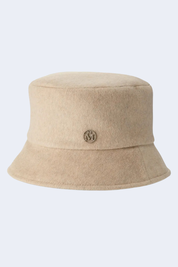 Axel Hat Soft Cashmere in Mixed Beige