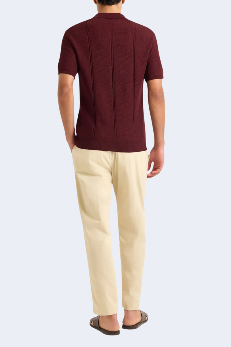 Alex Cotton Cashmere Pant in Chai
