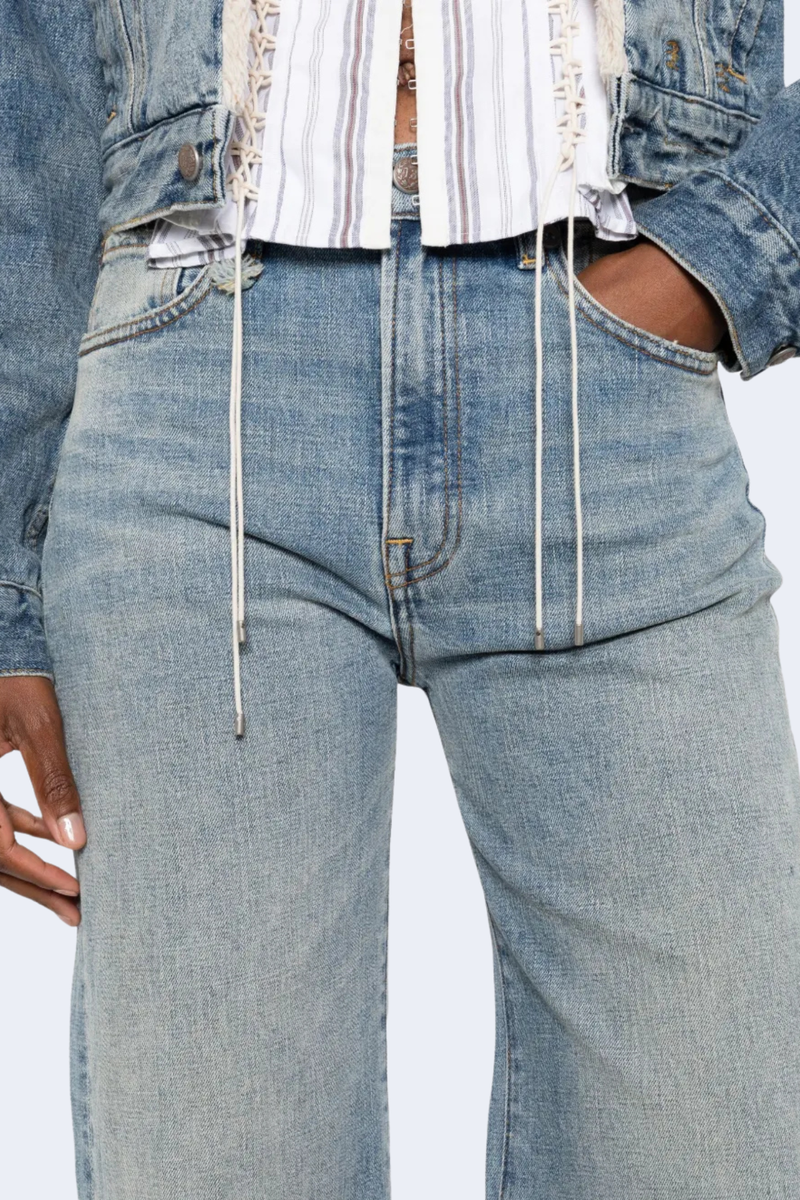 Charlotte Jean in Patton Blue Stretch