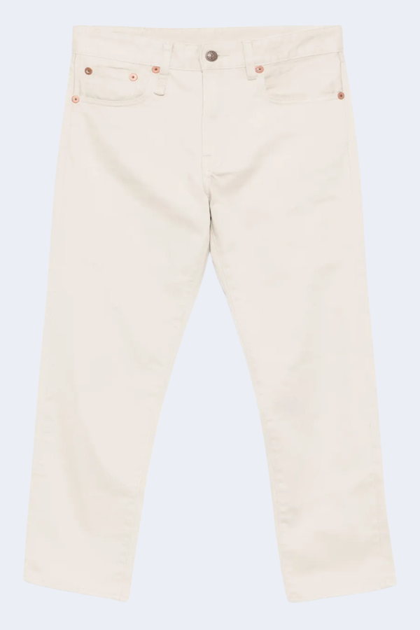 Romeo Jean  in Ivory Sateen