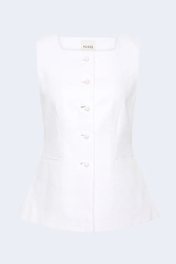 Rio Vest in Ivory