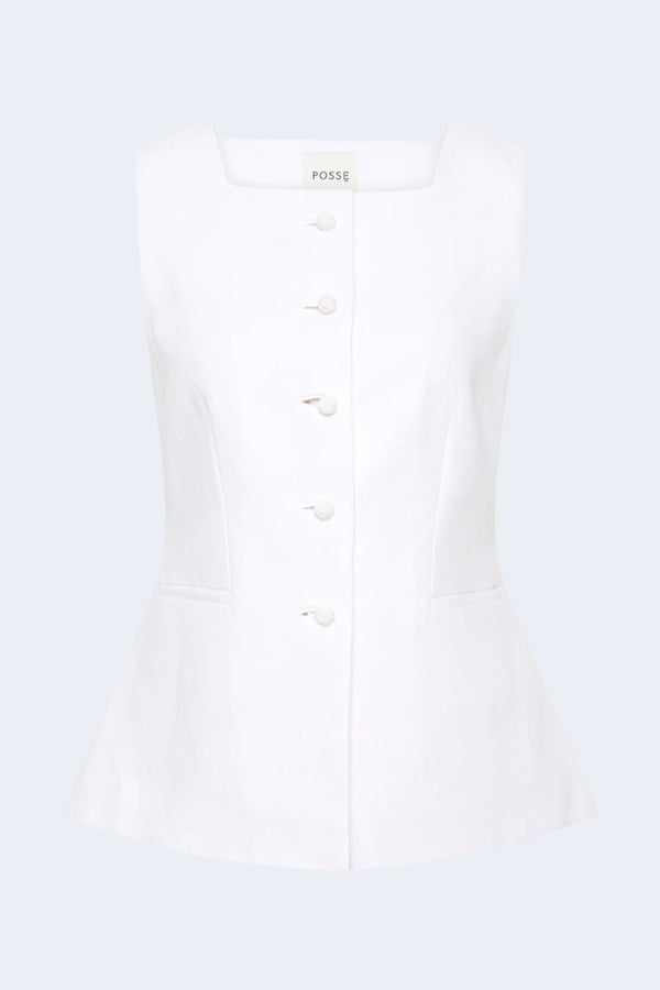 Rio Vest in Ivory