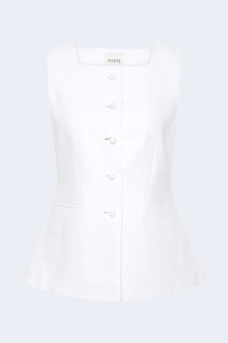 Rio Vest in Ivory