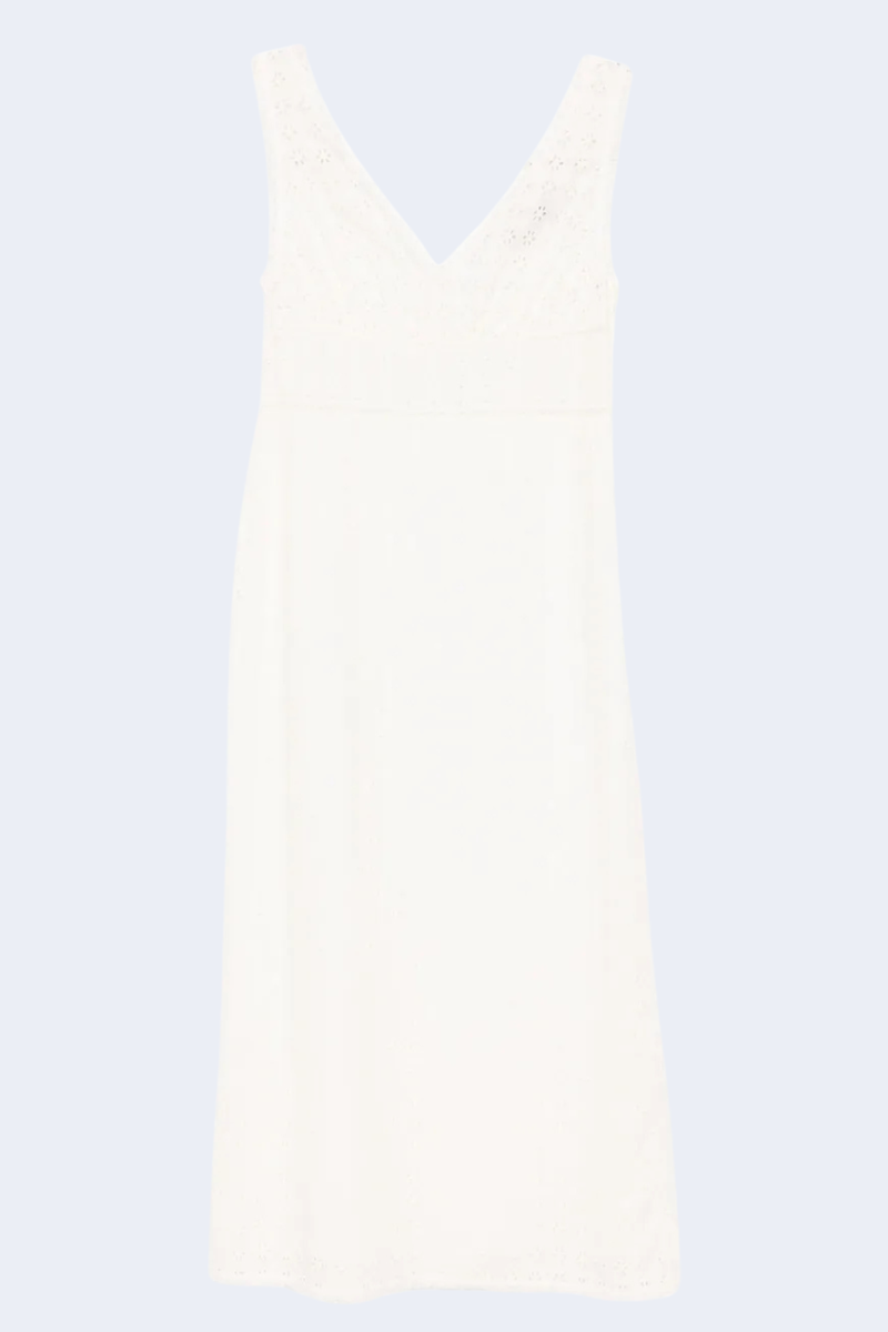 Jocelyn Dress Ivory in Ivory