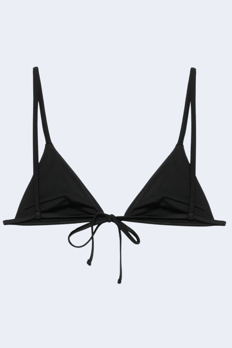 Baci Beaded String Top in Black