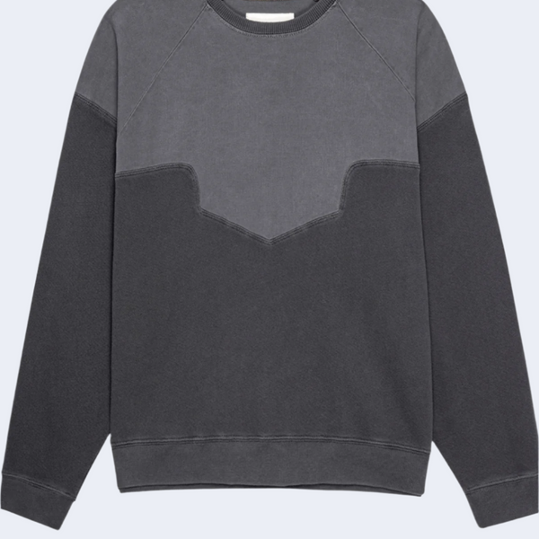トップス thetoe Embankment sweatshirt black M Embankment Sweatshirt – THE TOÉ