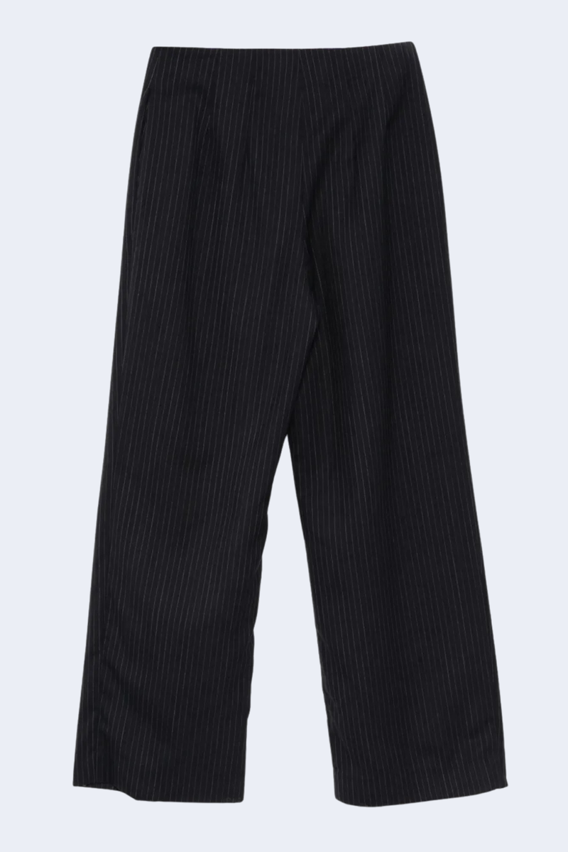 Carries Trouser in Midnight / White