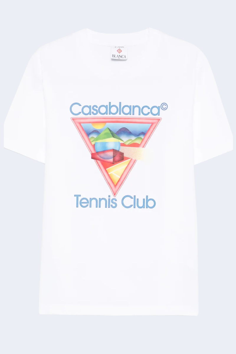 Tennis Club Icon Printed T-Shirt in Tennis Club Icon