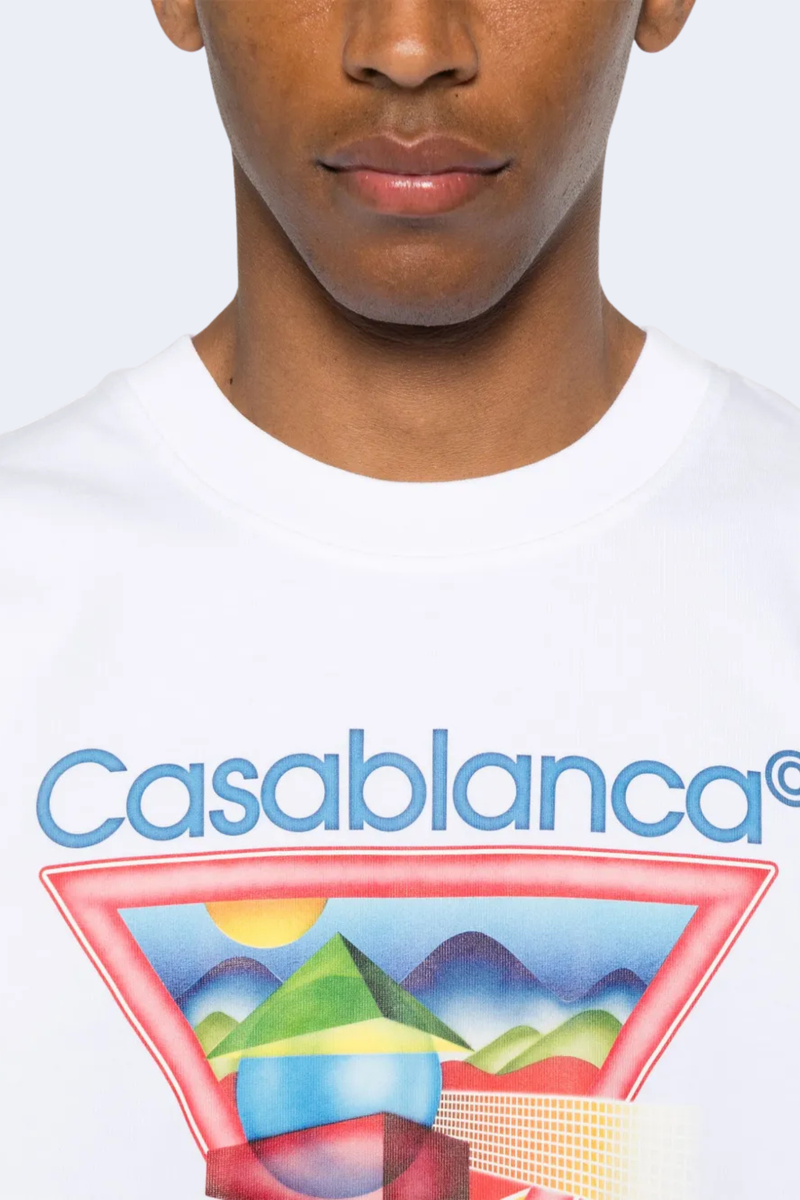 Tennis Club Icon Printed T-Shirt in Tennis Club Icon