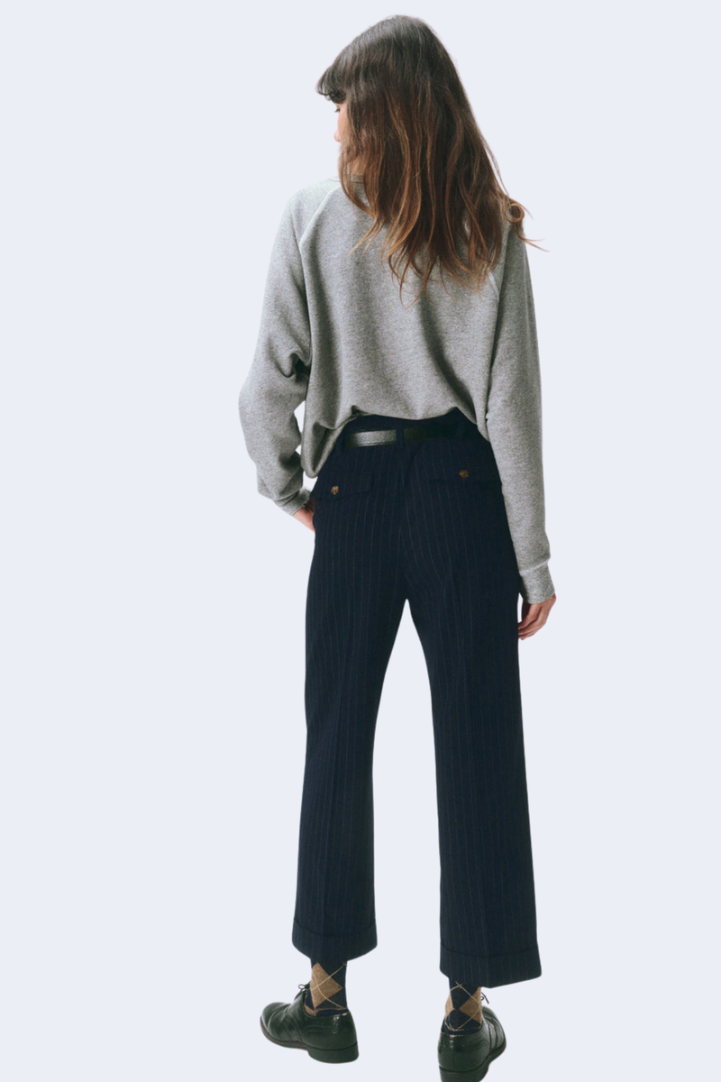 The College Sweatshirt in Varsity Grey