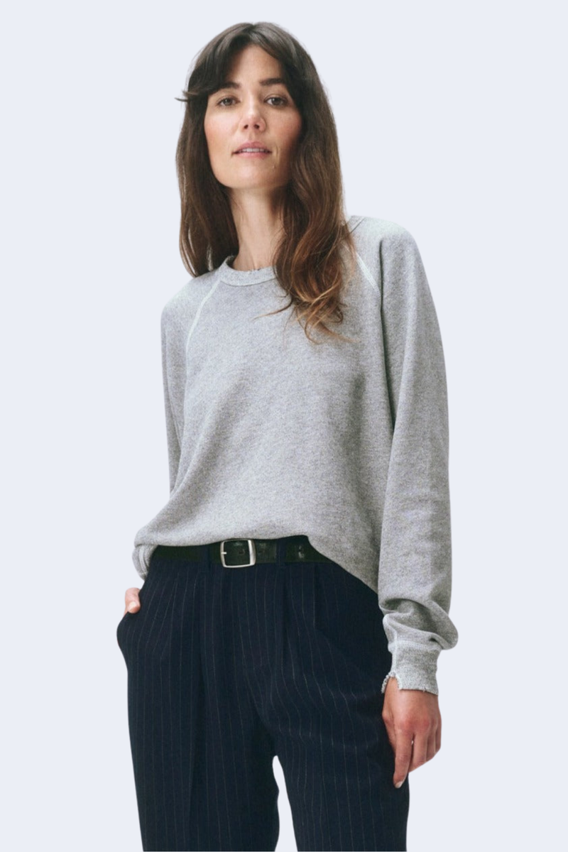 The College Sweatshirt in Varsity Grey