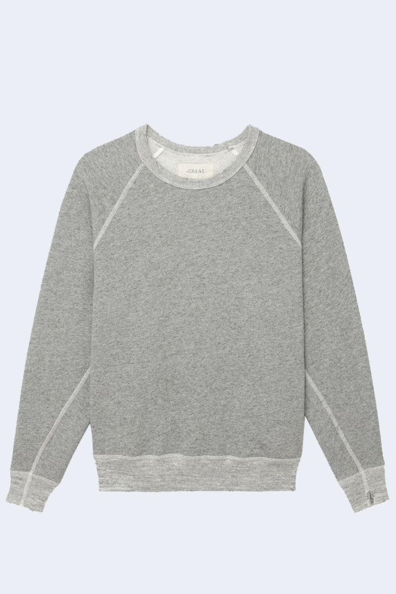 The College Sweatshirt in Varsity Grey