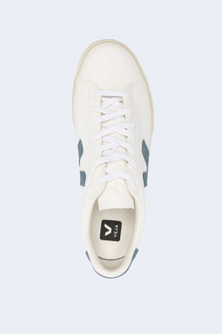 Women's Campo Chromefree Leather Sneaker in Extra-White & California