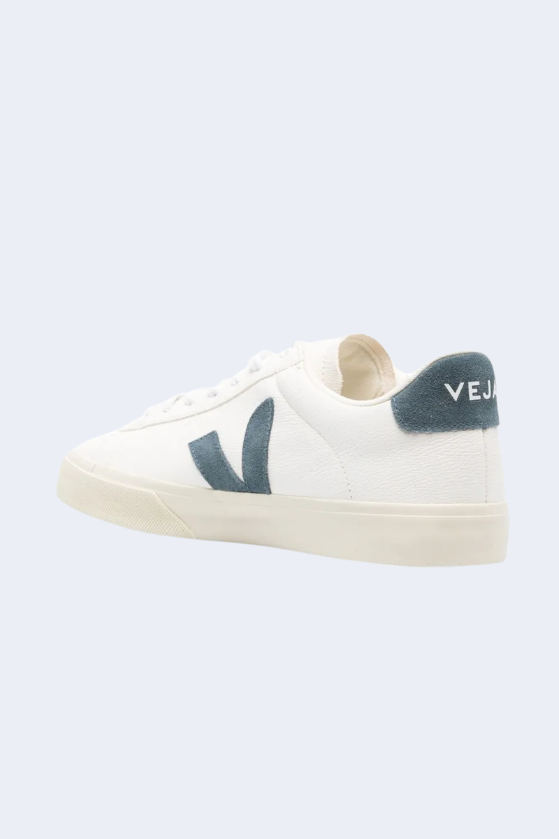 Women's Campo Chromefree Leather Sneaker in Extra-White_California