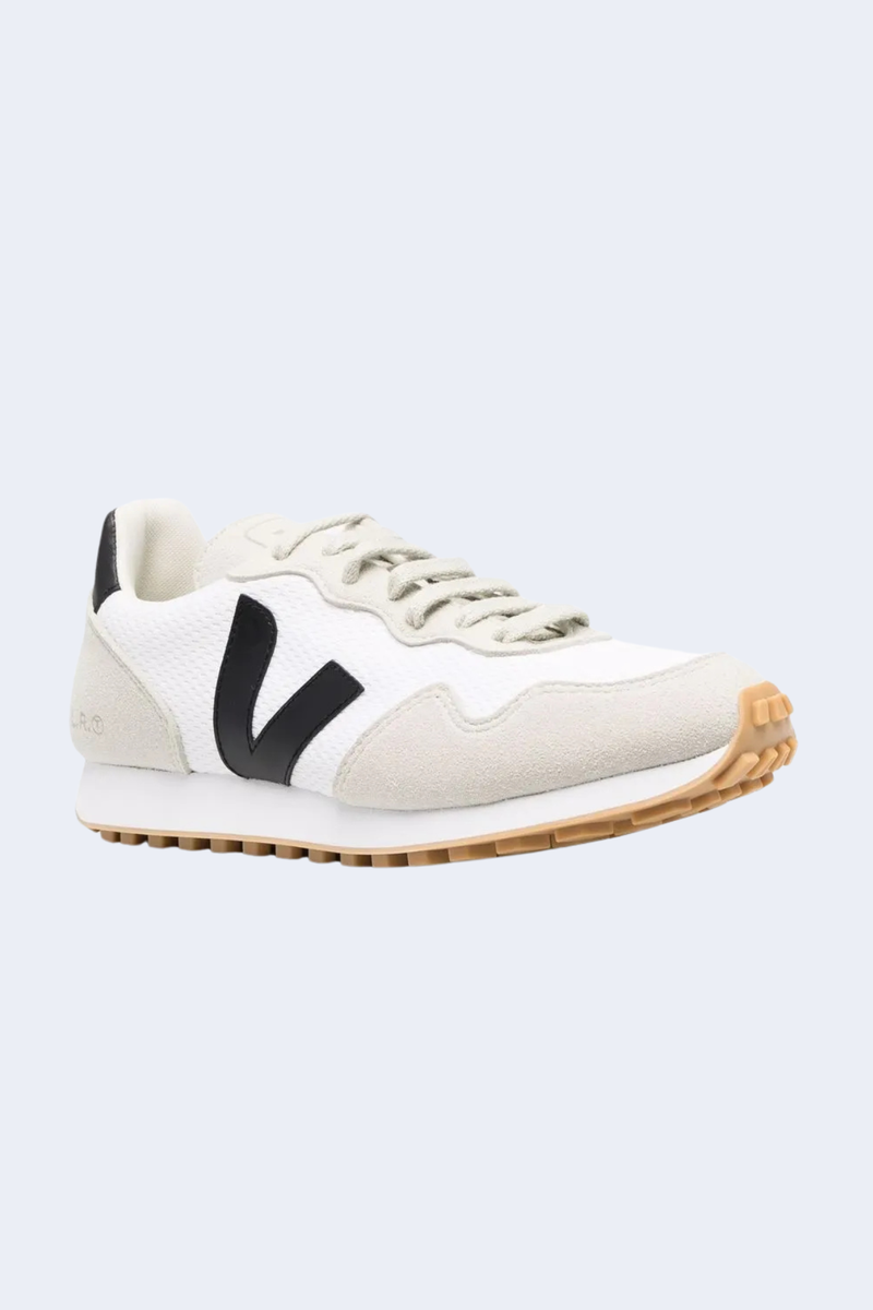 Women's Sdu Rec Sneaker in White Black Natural