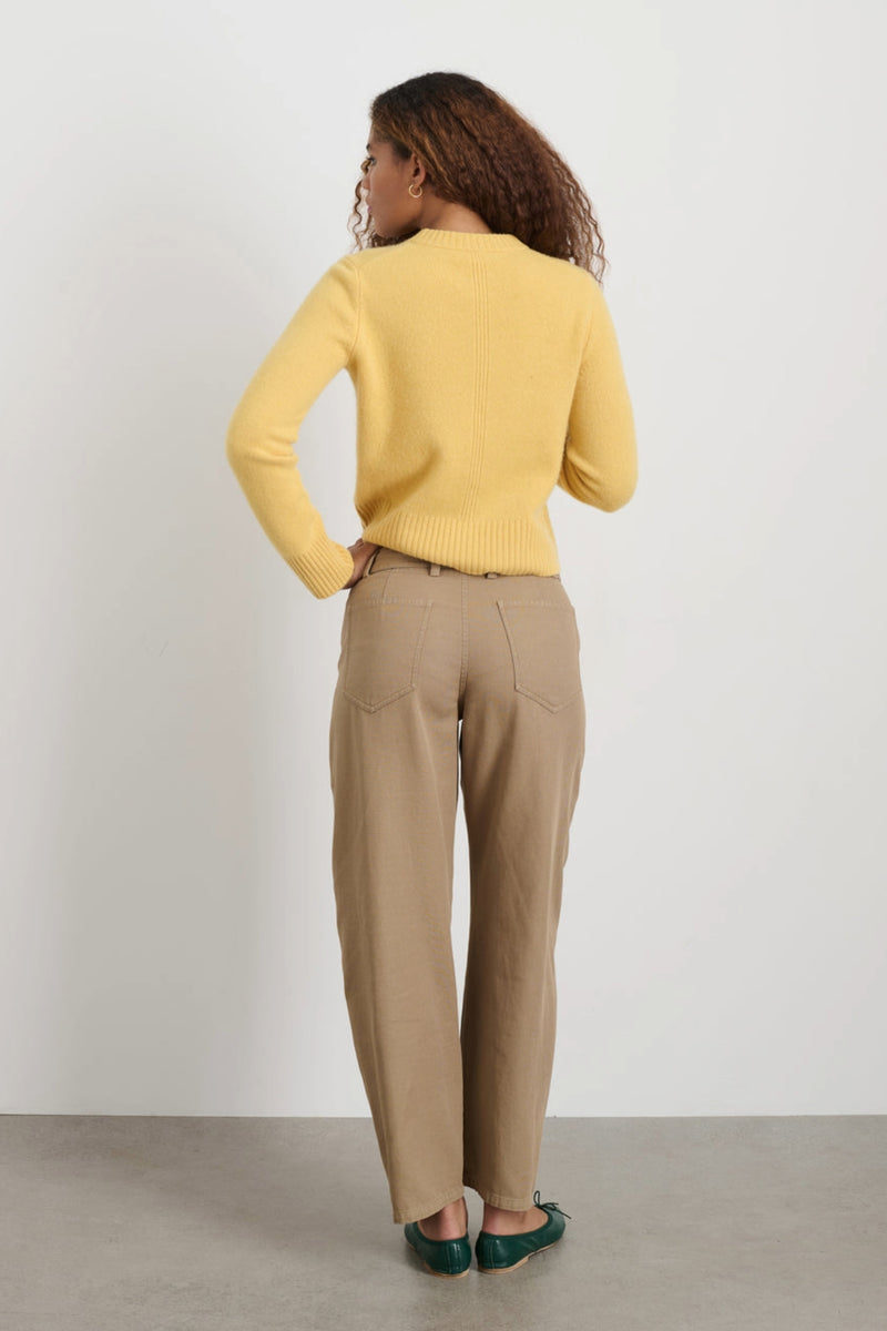 Women's Michelle Cashmere Sweater in Acacia