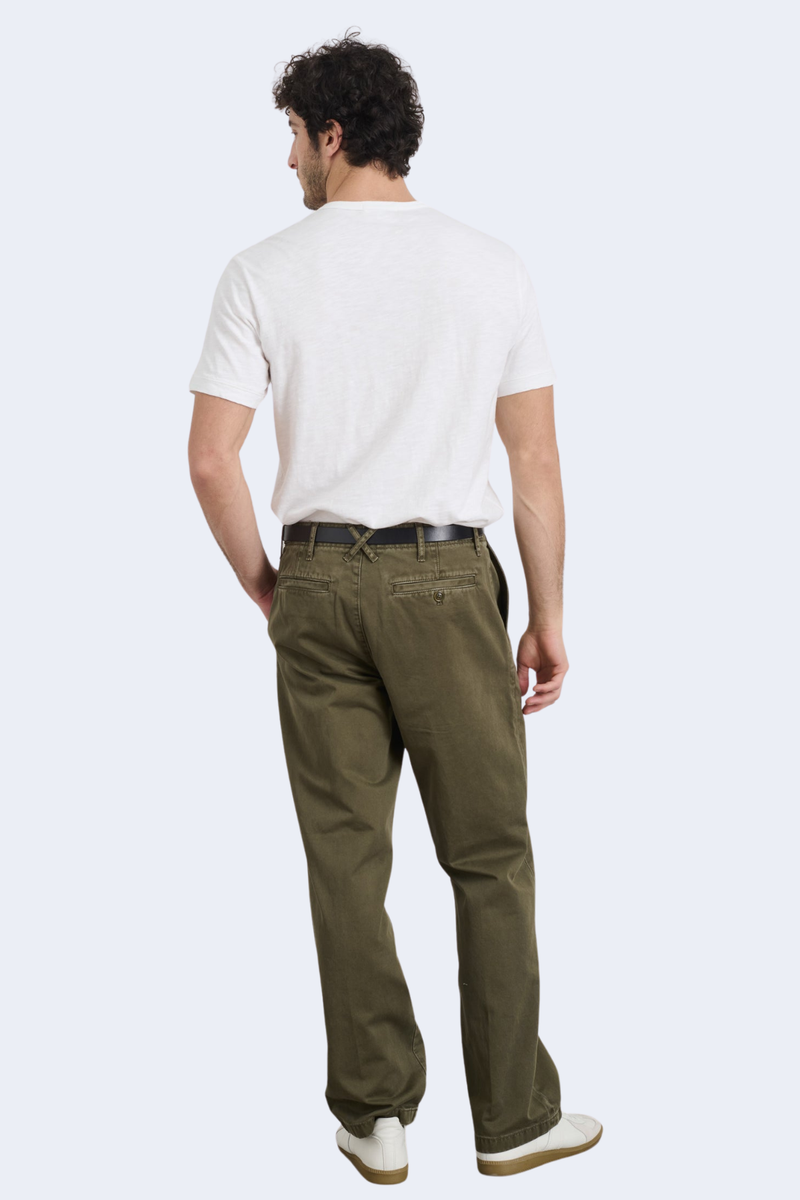 Men's Standard T-Shirt In Slub Cotton in White