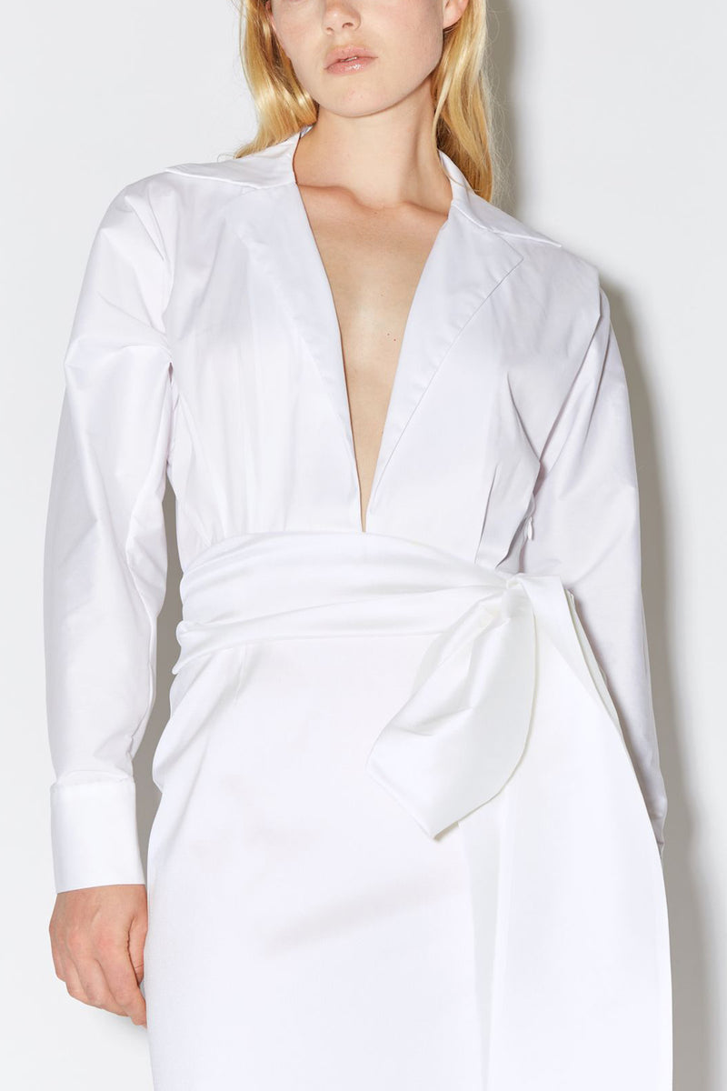 Claire Dress in White