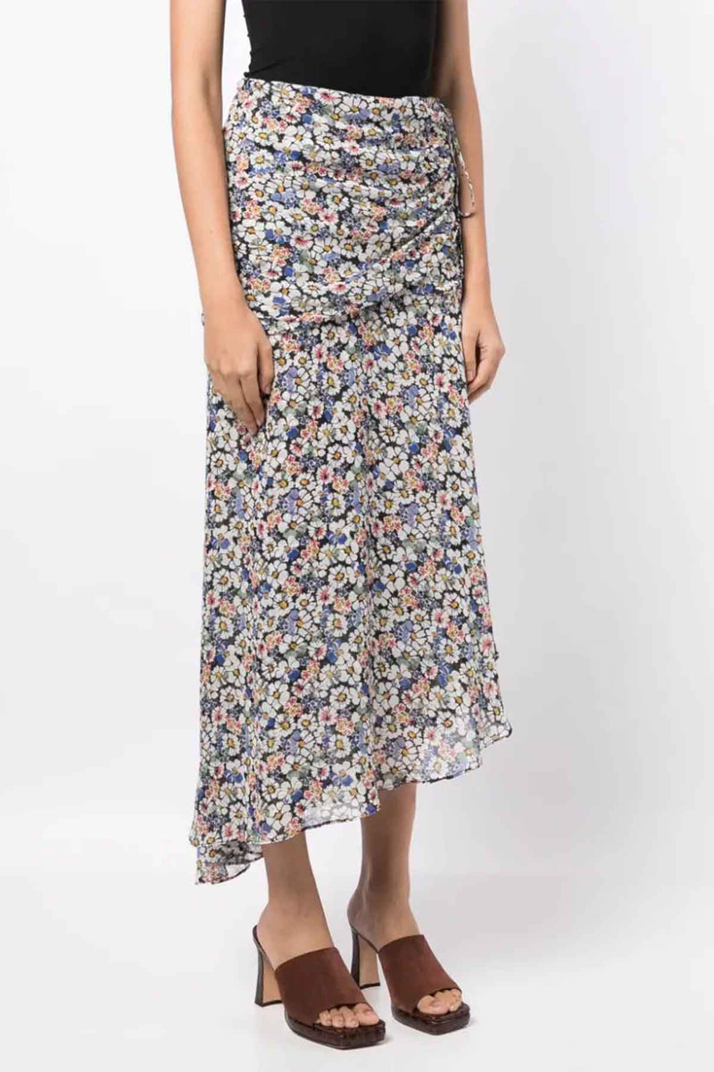 Lucien Skirt in Black Multi