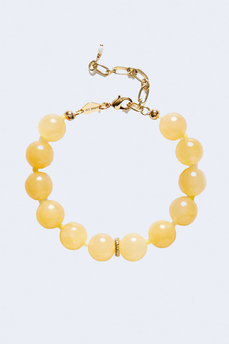 Ball Bracelet  in Lemonade