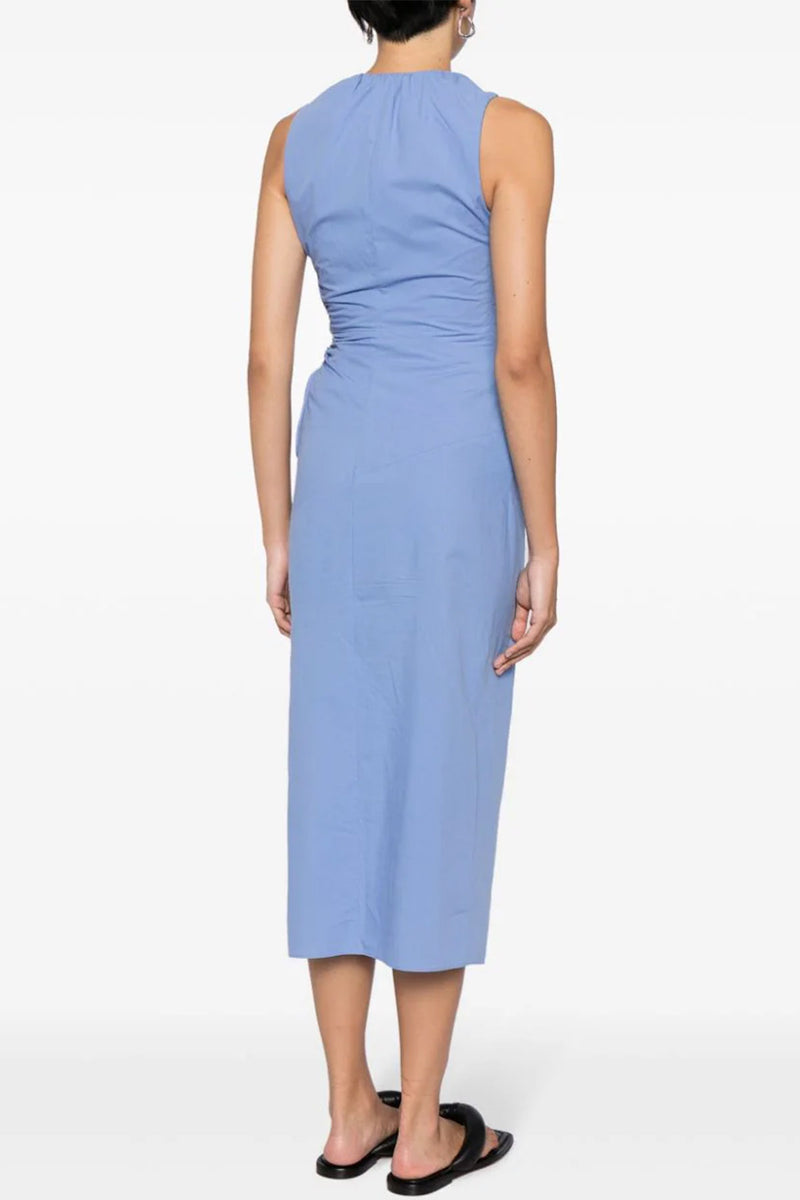 Nouveaux Cut Out Dress in Ultra Marine