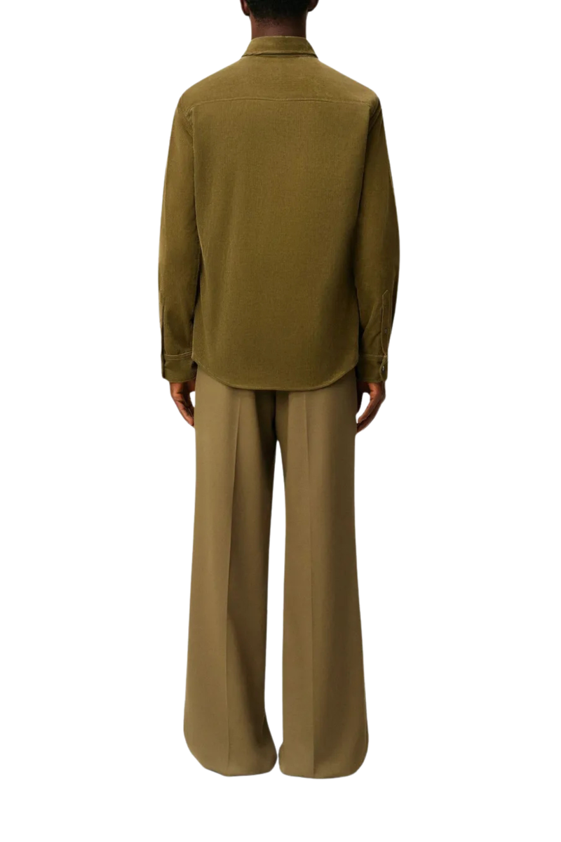 Adc-Chemise Adc Button Down Shirt In Corduroy in Bronze