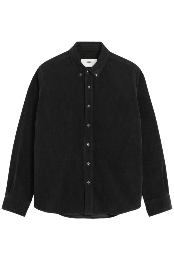 Adc-Chemise Adc Button Down Shirt In Corduroy in Anthracite