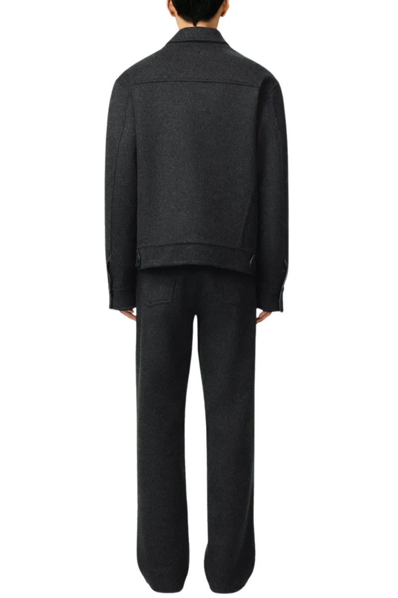 Veste Trucker Jacket in Anthracite/Gris