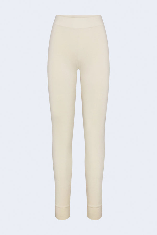 High Rise Legging in Cream