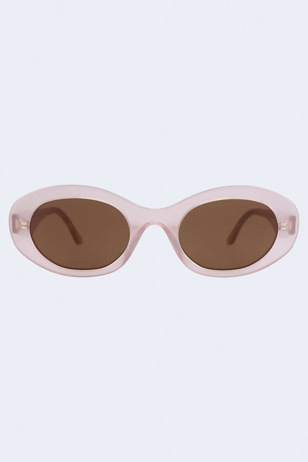 Luna Sunglasses in Thistle W/ Brown Flat Lenses