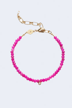 Pump Up The Jam Bracelet in Fuschia