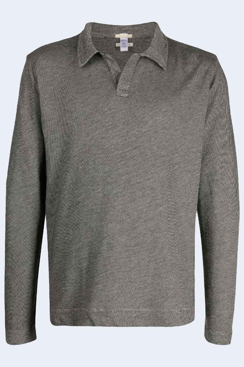 Rico Long Sleeve Polo in Calce