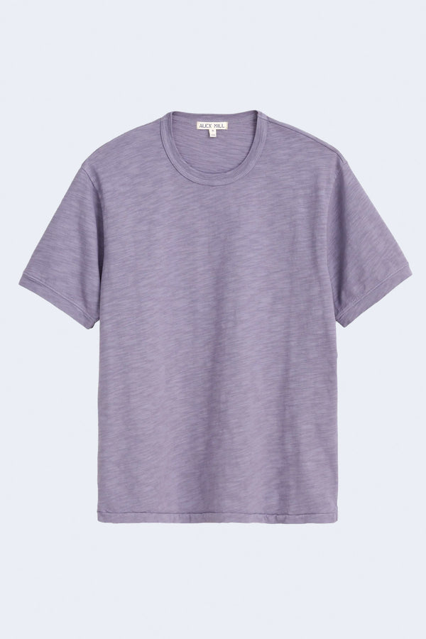 Standard T-Shirt In Slub Cotton in Ceil Blue