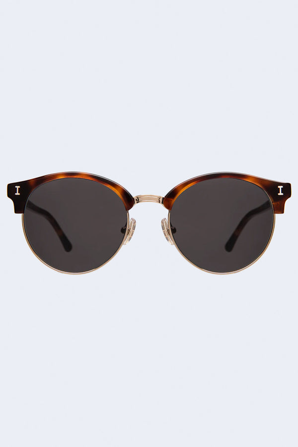 Benson Sunglasses in Havana/Gold