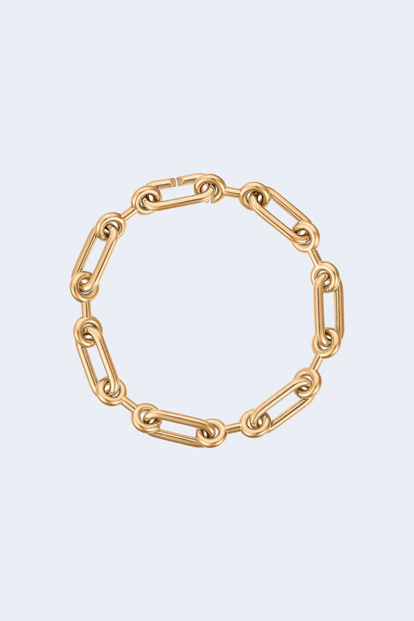 Petit Binary Chain Bracelet in Vermeil