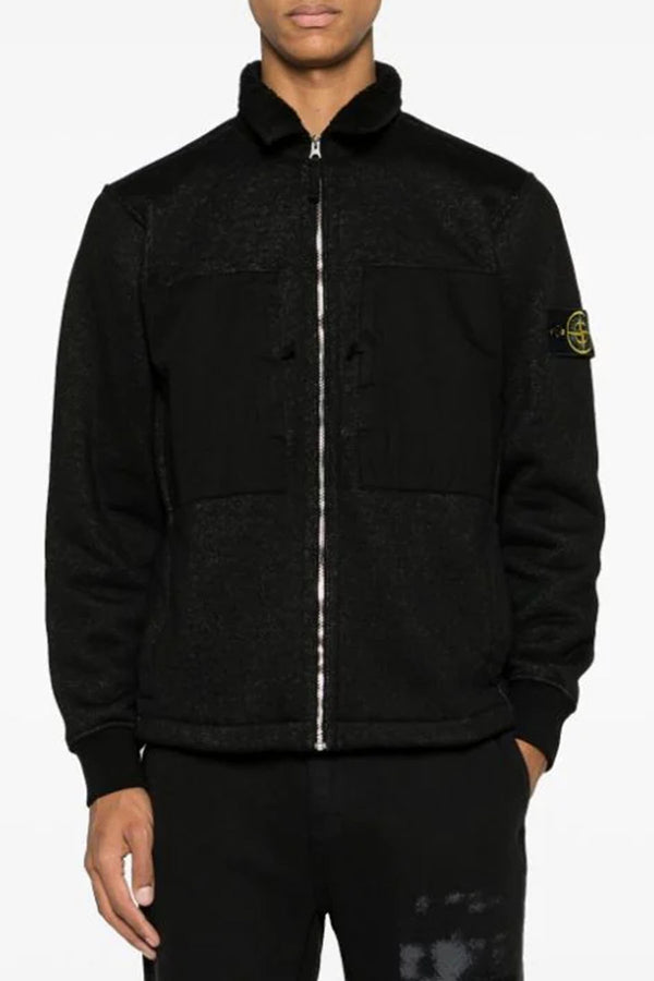 Felpa Jacket in Black