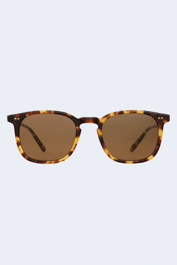 Ruskin Sunglasses in Bio Spotted Tortoise with Bio Copper Lenses