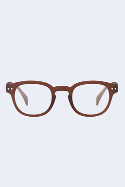 Reading Glasses #C in Mahogany